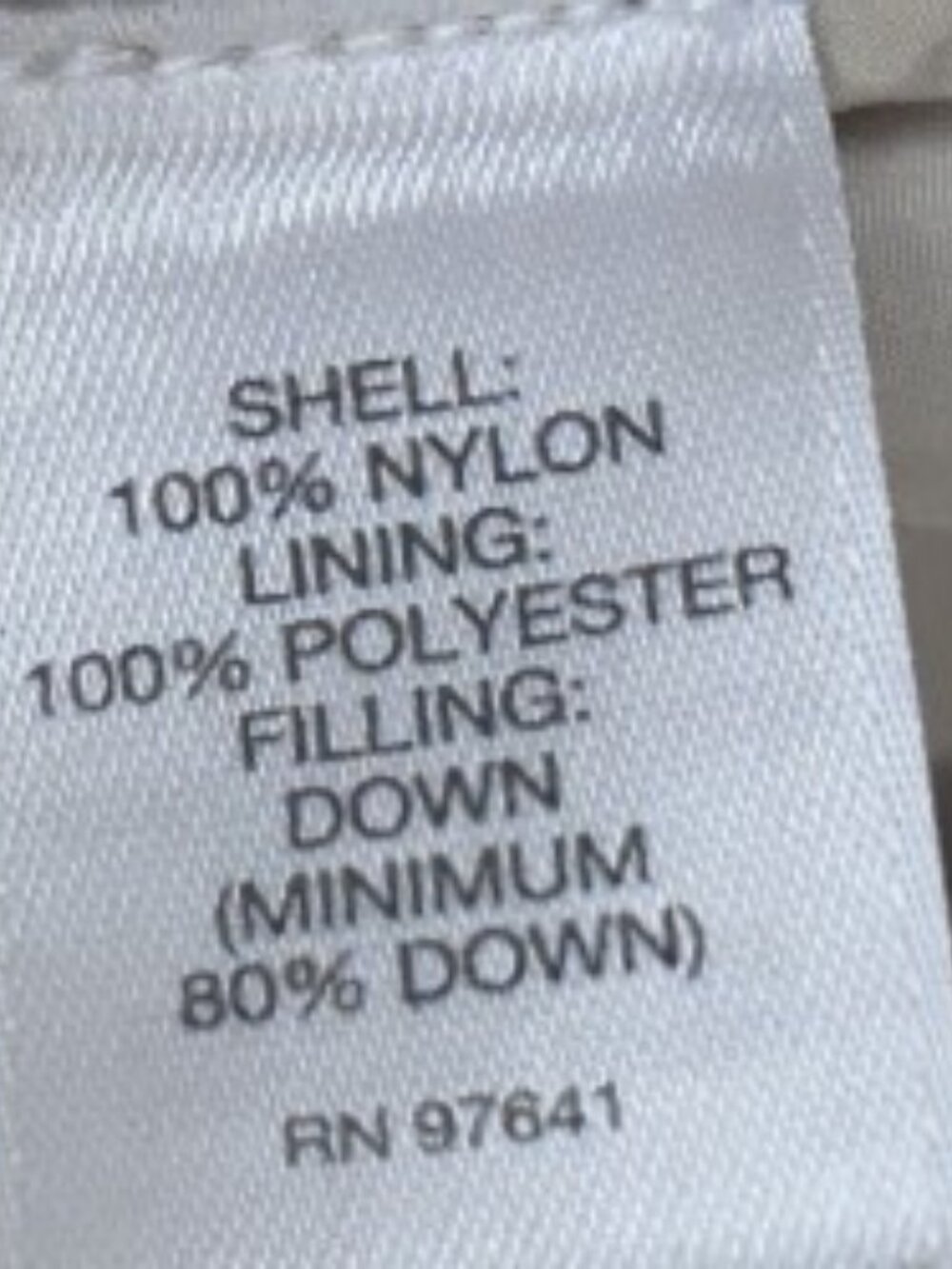 J. Jill Sleeveless Down Puffer Vest in Ivory Medium Tall - Picture 5 of 6